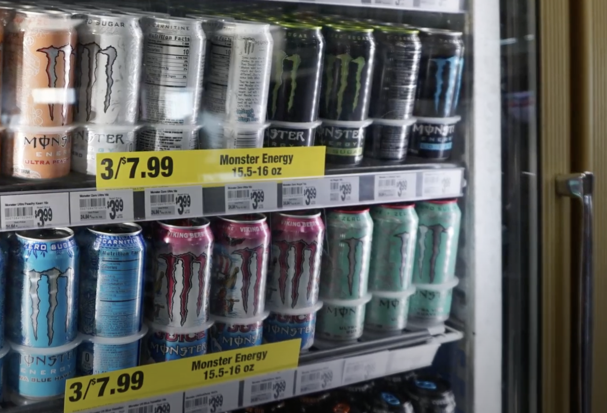 Energy drinks appeal to students because of their easy attainability and storage throughout the day in a convenient can.